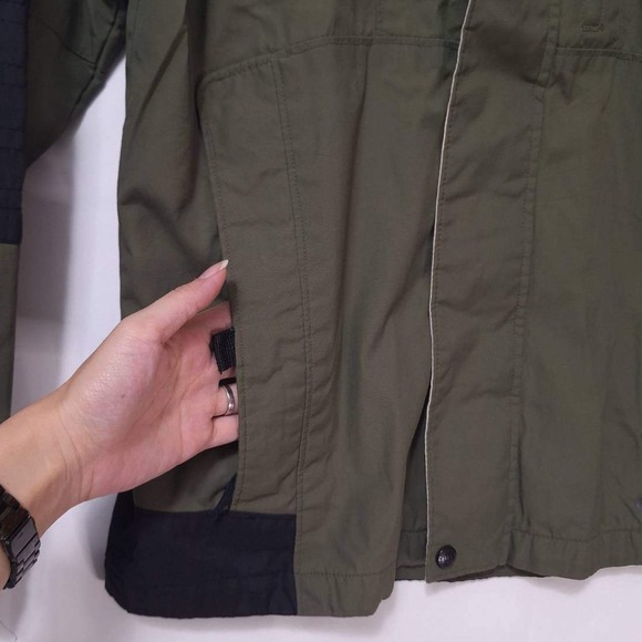 Columbia Sportswear Vertex Windbreaker Youth 14/16‎ Jacket Green Hooded Coat - Picture 9 of 12